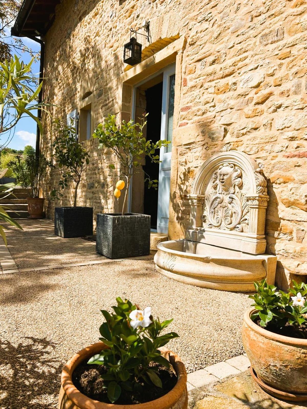Maison d'Hotes du Vert Vallon Theize Exterior foto