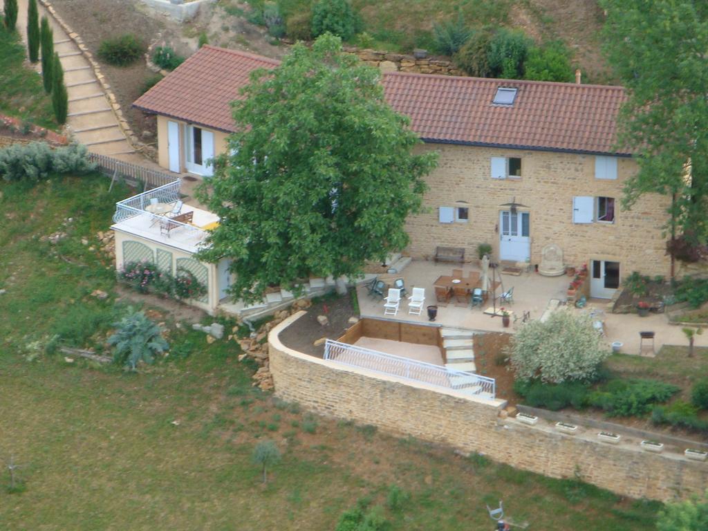 Maison d'Hotes du Vert Vallon Theize Exterior foto